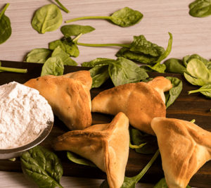 spinach pie (fatayer)